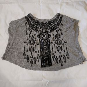 Sexy Split Back Crop Top